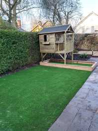 Kindvriendelijke tuin in Leiden